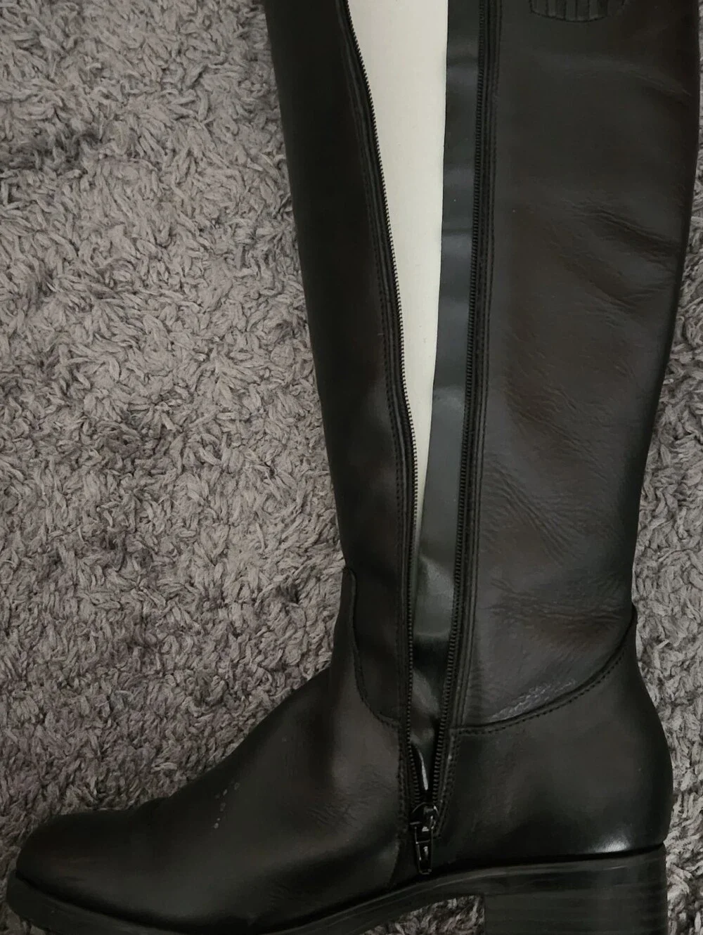 Aldo Black Leather Boots